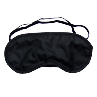 team building equipment, a single black blindfold with twin elastics and nose piece